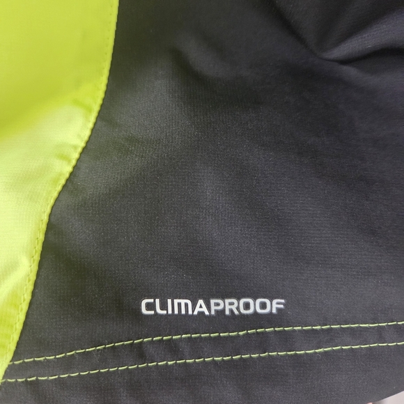 Adidas Bright Yellow Windbreaker with Black Details Size XL - Picture 8 of 11